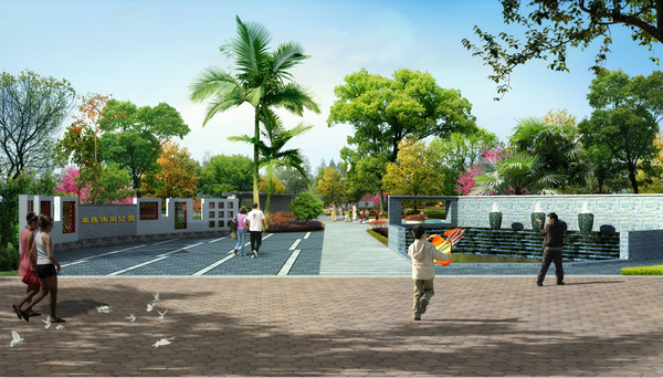昆明市滇投羊腸休閑公園景觀(guān)節點(diǎn)設計-景觀(guān)設計